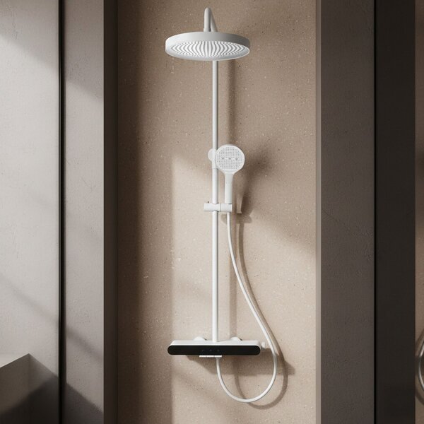 Shower set REA Farel White