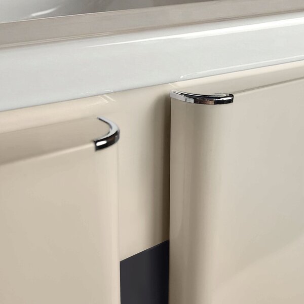 Bathroom furniture set with washbasin Tula 60cm Beige