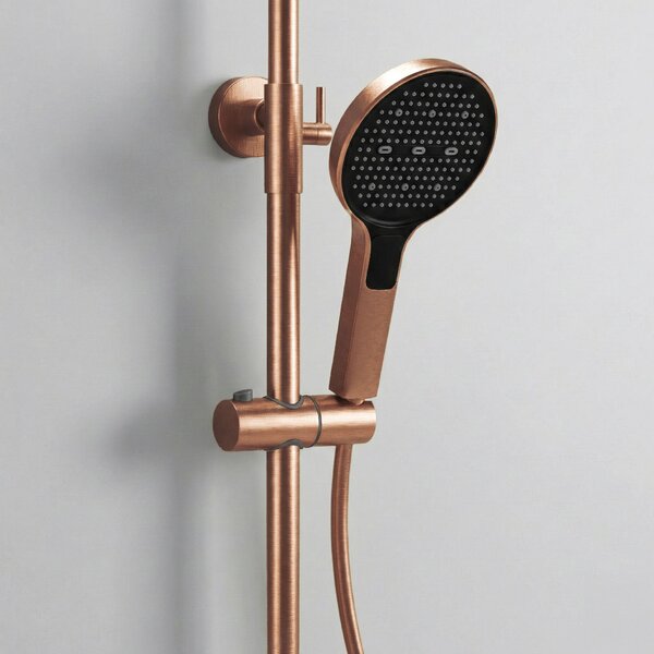 Shower set REA Creo Brush Copper