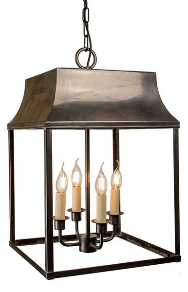 463A Large Strathmore 4 Light Exterior Hanging Light - product_finish:Light Antique