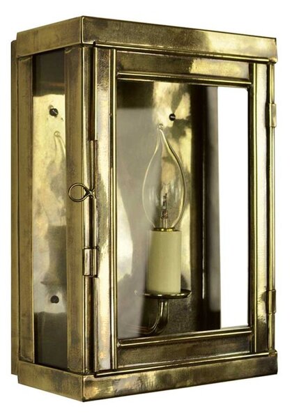475 Oxbridge 1 Light Exterior Wall Lantern - product_finish:Light Antique