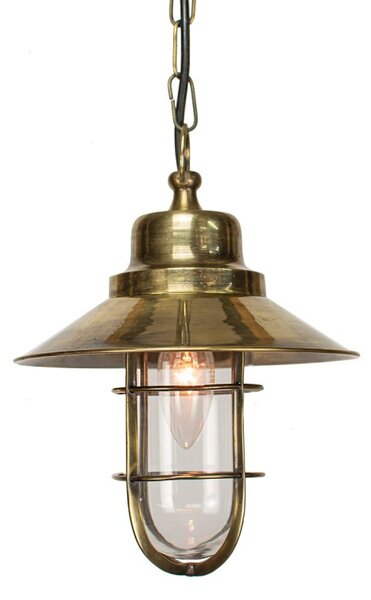 448 Wheelhouse 1 Light Exterior Pendant - product_finish:Antique