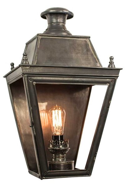 425AF Large Balmoral 1 Light Exterior Wall Light - product_finish:Polished Brass