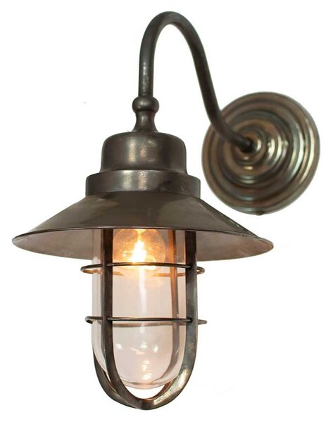448W Wheelhouse 1 Light Exterior Wall Light - product_finish:Polished Brass
