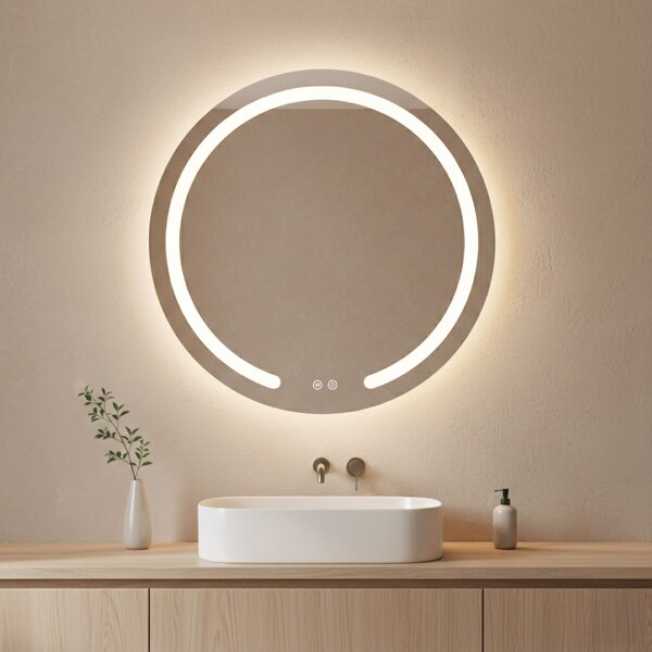 Mirror LED 70cm Modern