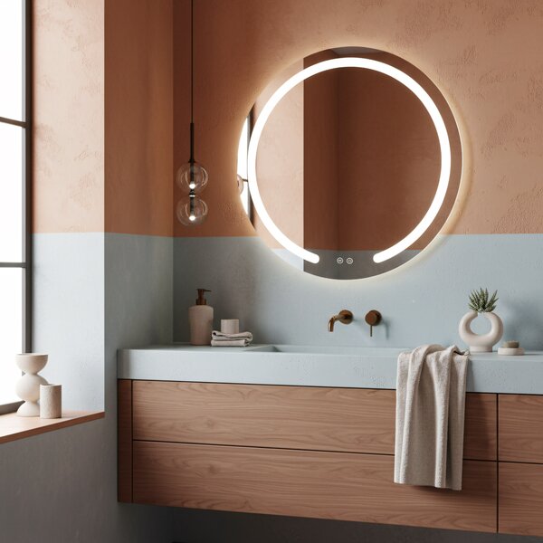 Mirror LED 70cm Modern