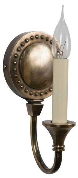 Opera 822 Traditional Solid Brass 1 Light Wall Light - product_finish:Light Antique