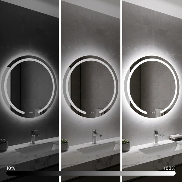 Mirror LED 70cm Modern