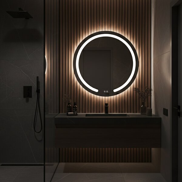 Mirror LED 70cm Modern