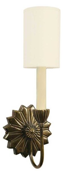 Etoile 820 Traditional Solid Brass 1 Light Wall Light - product_finish:Light Antique-shades:Fitting only (without shade)