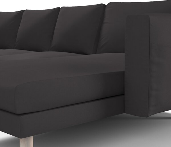 Norsborg 4-seat sofa with chaise longue cover