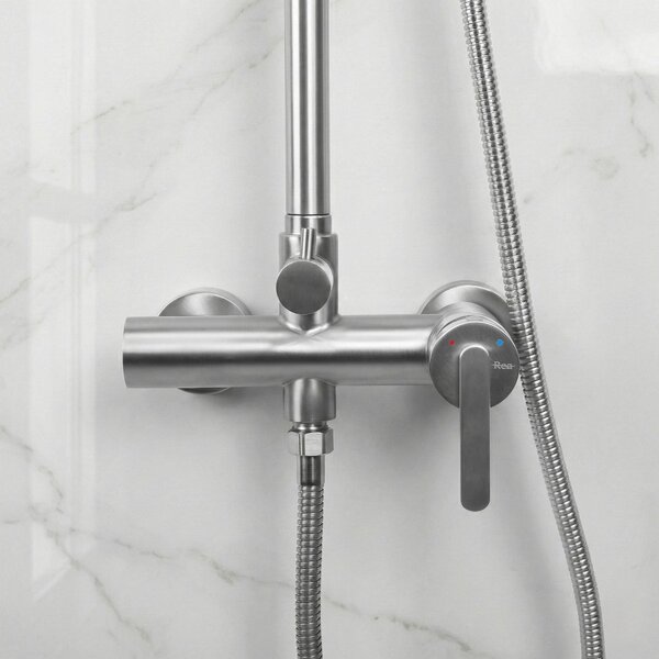 Shower set Rea Ontario Brush Nickel