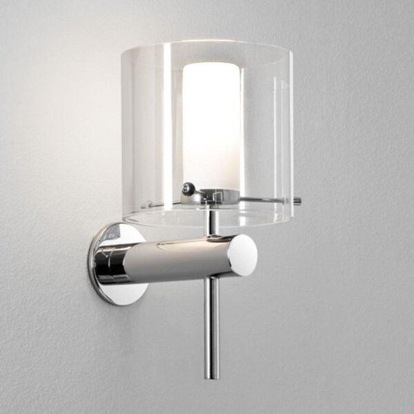 Astro 1049001 Arezzo Modern Chrome bathroom wall light, IP44