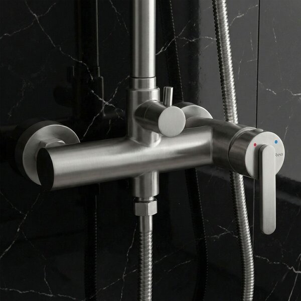 Shower set Rea Ontario Brush Nickel