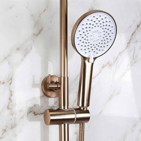 Shower set Rea Ontario Brush Copper