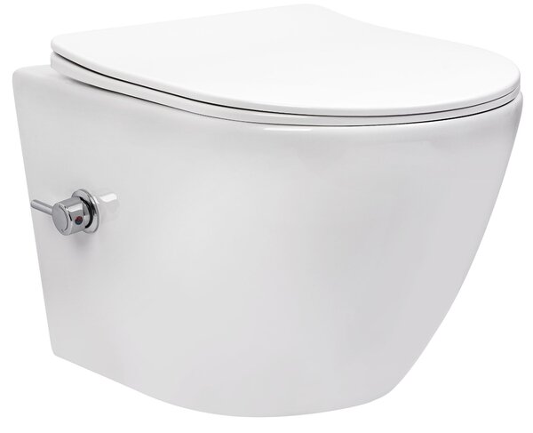 Toilet bowl REA Carlo Lux Rimless with bidet function