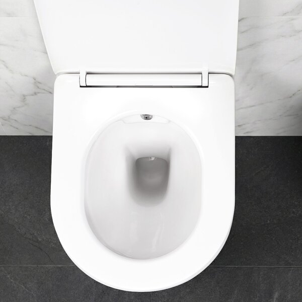 Toilet bowl REA Carlo Lux Rimless with bidet function