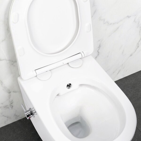 Toilet bowl REA Carlo Lux Rimless with bidet function