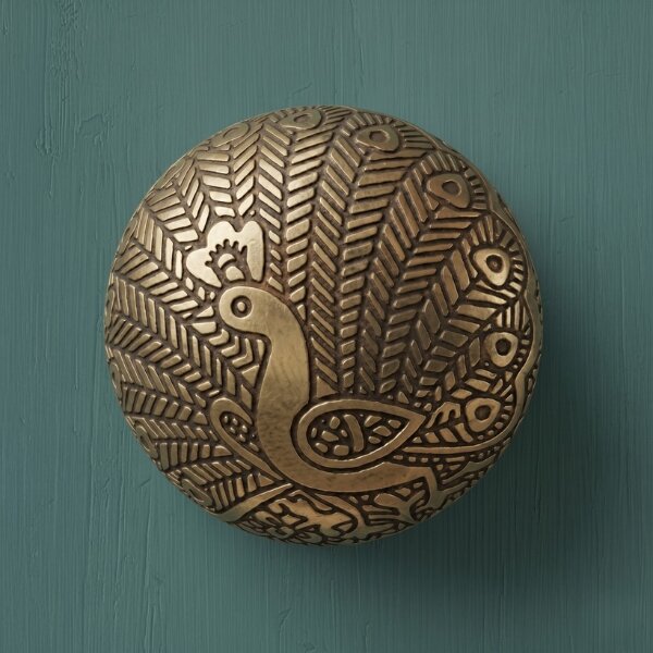 The Peacock Furniture Knob