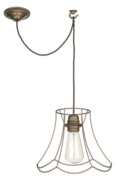 David Hunt Lighting OREGON ORE8663 Single Large Ceiling Pendant Light In Bronze Finish
