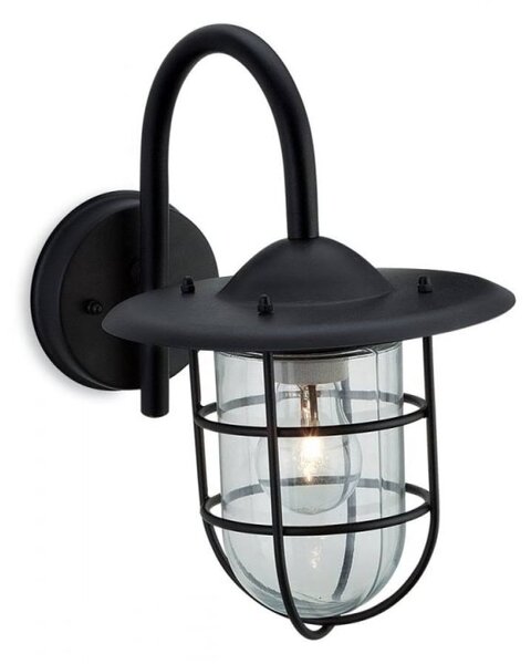 Firstlight 8352BK Cage Exterior wall light in Black finish