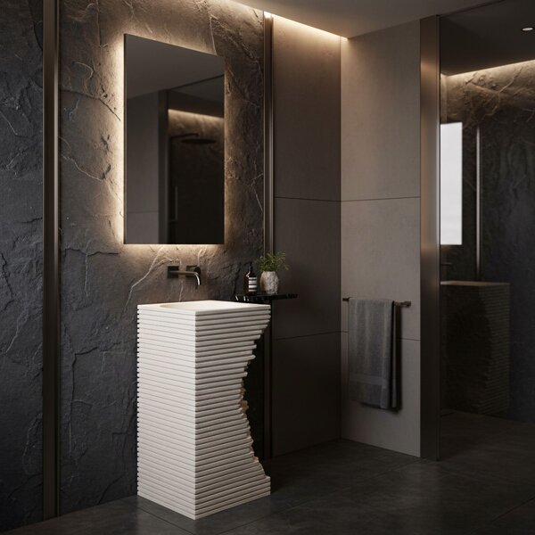 Freestanding basin REA Travena Square