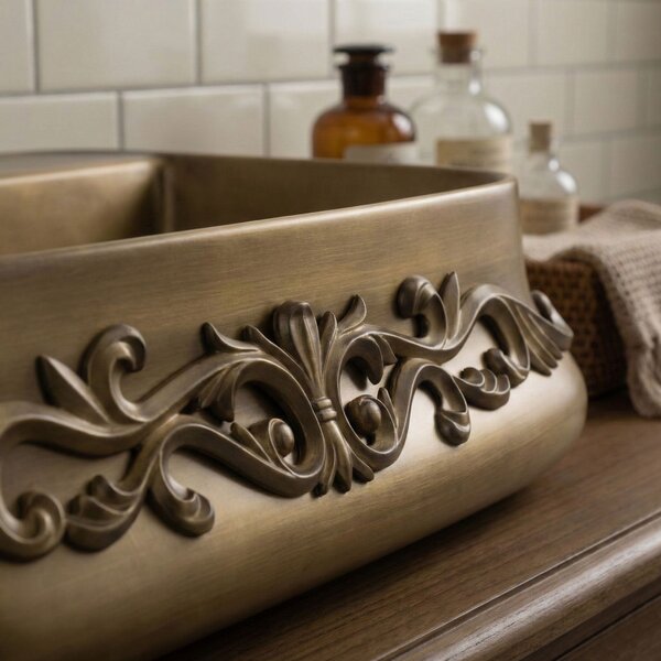 Countertop washbasin Rea Castel