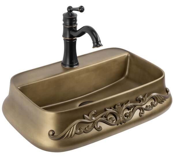 Countertop washbasin Rea Castel