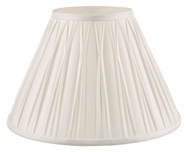 Laura Ashley Fenn Silk Shade White 10''