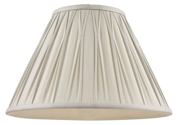 Laura Ashley Fenn Silk Shade Silver 12''
