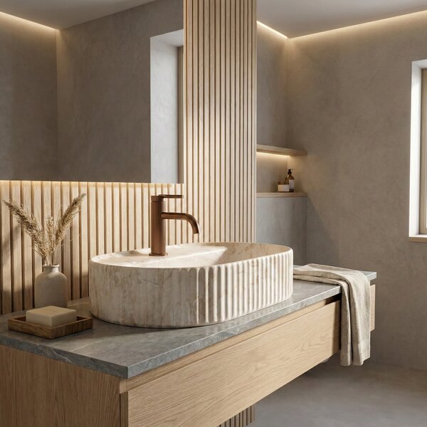 Countertop washbasin Rea Marcela 60 Saturn
