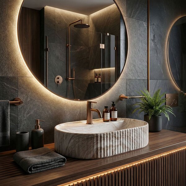 Countertop washbasin Rea Marcela 60 Kallisto