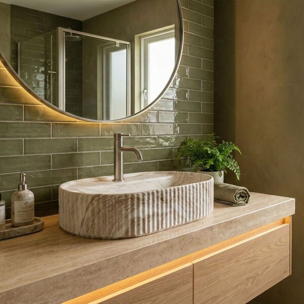 Countertop washbasin Rea Marcela 60 Kallisto