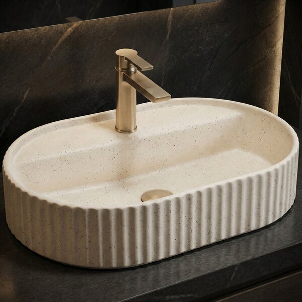 Countertop washbasin Rea Marcela 60 Vanilla