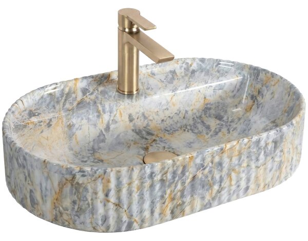 Countertop washbasin Rea Marcela 60 Ruststone