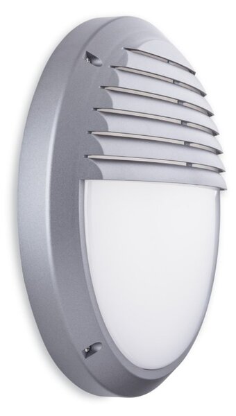 Firstlight 2834SI Luca Outdoor LED Wall Light In Silver IP65
