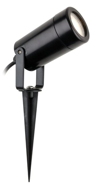 Firstlight 2807BK Tulsa Wall And Spike Spotlight In Black Resin IP44