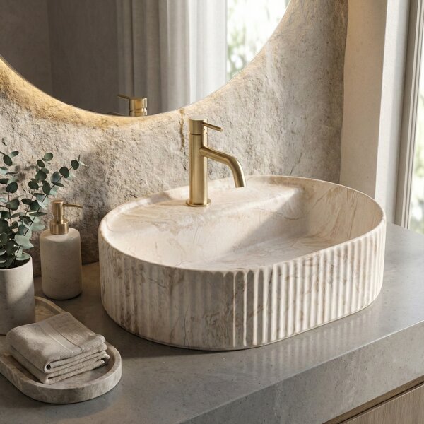 Countertop washbasin Rea Marcela 50 Saturn