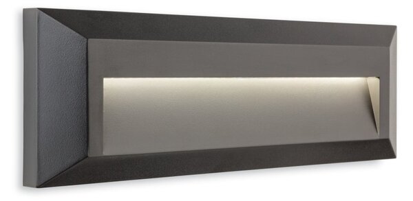 Firstlight 2812GP Shine LED Outdoor Step Light in Graphite IP65