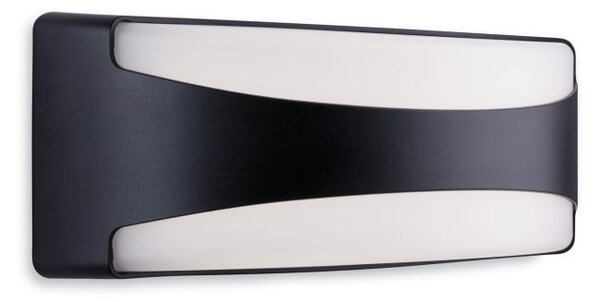Firstlight 2808BK Santos LED Outdoor Wall Light in Black Resin IP65