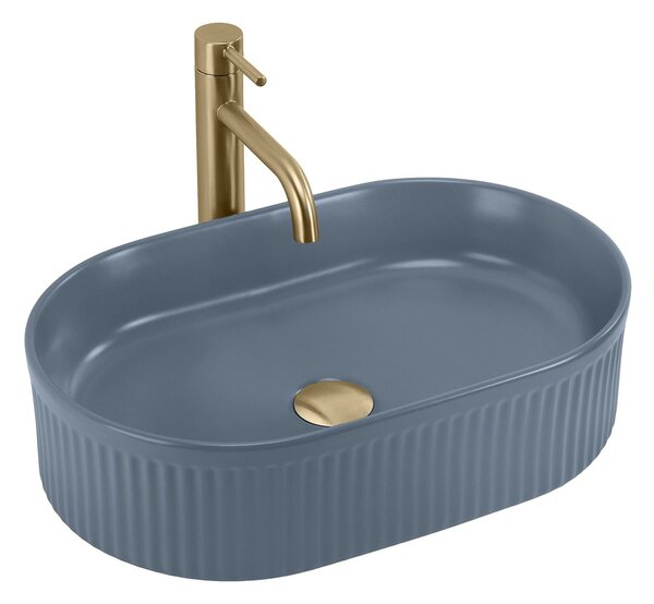 Countertop washbasin Rea Vanda Blueberry Matt