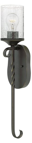 Elstead HK-CASA1 Casa Classic Single Wall Light In Olde Black Finish