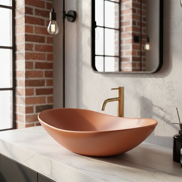 Countertop Basin Rea Royal Cinnamon Matt