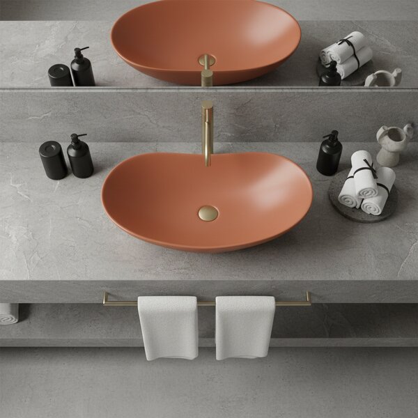 Countertop Basin Rea Royal Cinnamon Matt