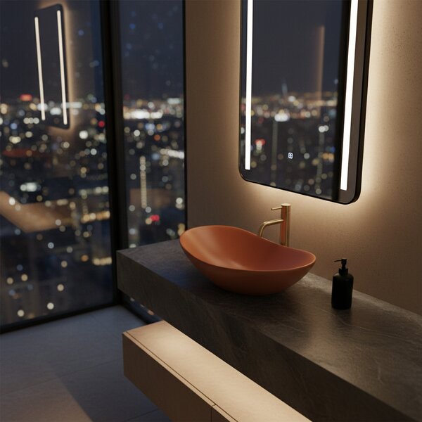 Countertop Basin Rea Royal Cinnamon Matt