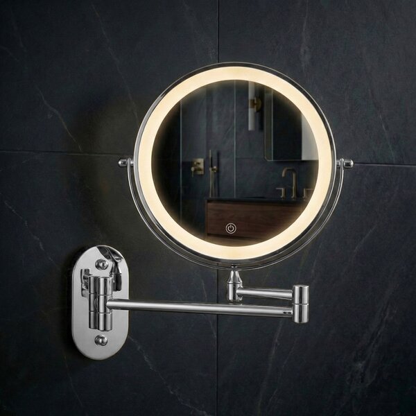 Mirror LED Glow Chrome