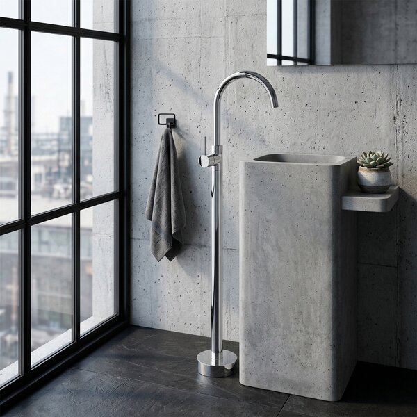 Basin mixer Rea Lungo Chrome