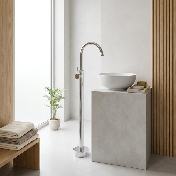 Basin mixer Rea Lungo Chrome