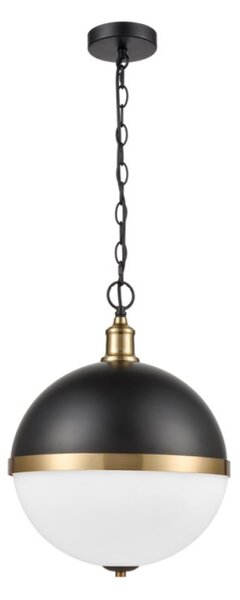 Harriet 3 Light Ceiling Pendant Light In Black And Gold Finish PH221