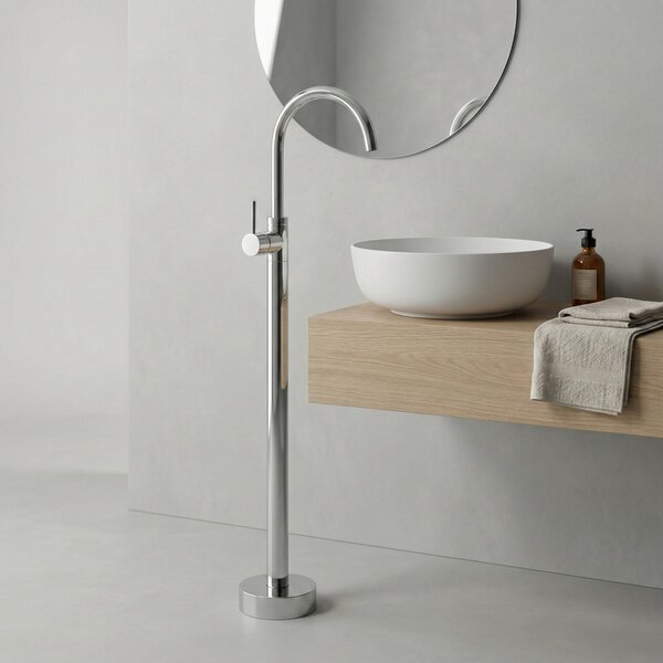 Basin mixer Rea Lungo Chrome